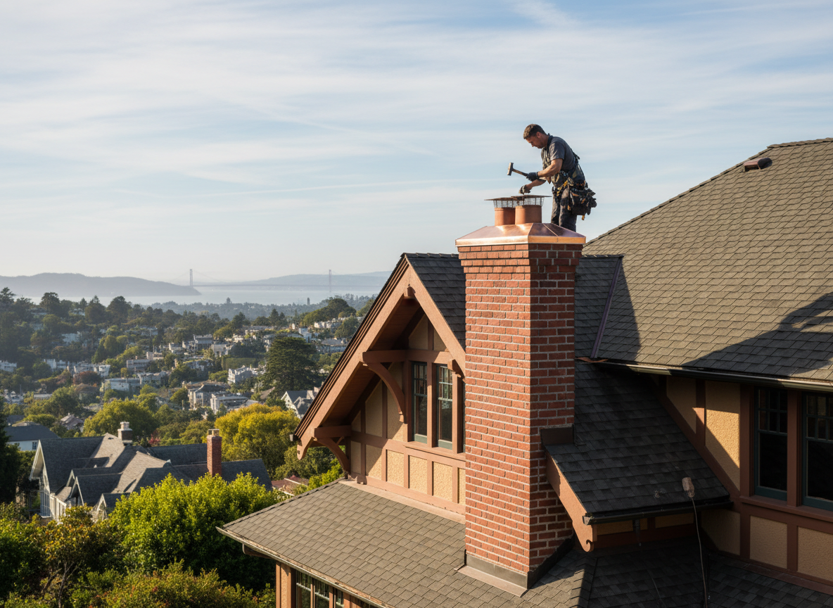 Chimney Cap Installation in Berkeley, NJ