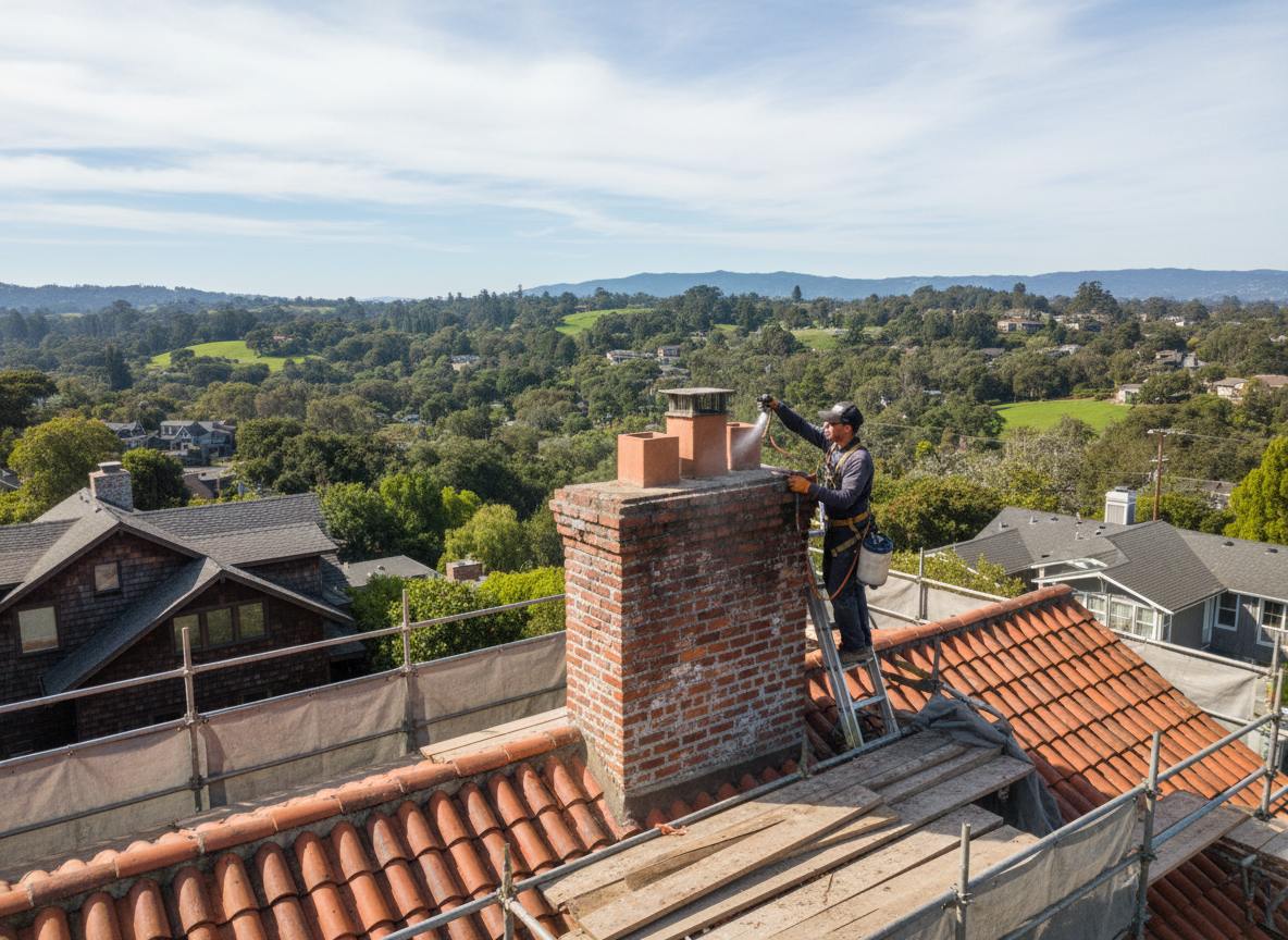 Chimney repair in Claremont
