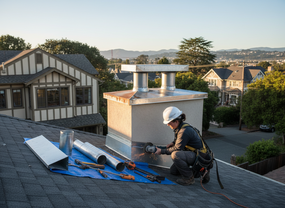 Chimney repair in Northbrae